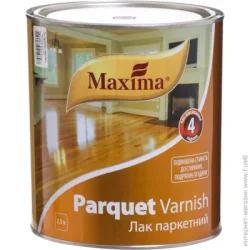 Maxima Лак паркетний глянець безбарвний 2,5 л
