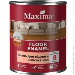 Maxima Емаль алкідна ПФ-266 червоно-коричневий глянець 2,3 кг