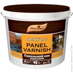 Maxima Лак панельный глянец прозрачный 3 л