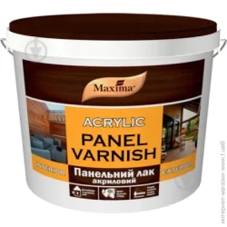 Maxima Лак панельный шелковистый мат прозрачный 3кг