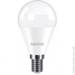 Світлодіодна лампа Maxus Лампа світлодіодна 7 Вт G45 матова E14 220 В 3000 К 1-LED-751