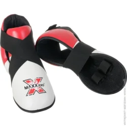 Защита Защита Maxxpro Футы для кикбоксинга KMR-625 красный р. S