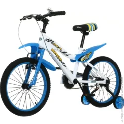 Maxxpro Kids Велосипед детский 18" бело-синий pro1804