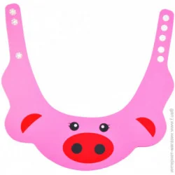 Megazayka Защитный козырек для купания "Свинка" MGZ-0907(Pink) EVA резина