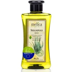 Шампунь Melica Organic Здоровий блиск з протеїнами пшениці та екстрактом алое 300 мл (4770416340613)