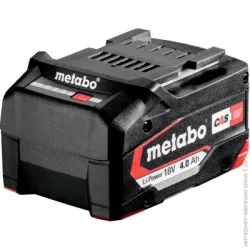 Аккумулятор  Metabo 18 В 4,0 А·год LI-POWER 625027000 18 В 4 A/ч