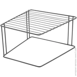 Metaltex Полка угловая 361301 25x25x15 см Boxe Lava(361301) черный