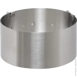Форма для оформления блюд Metalworkshop Кольцо для формирования блюда 18x30 см нержавеющая сталь