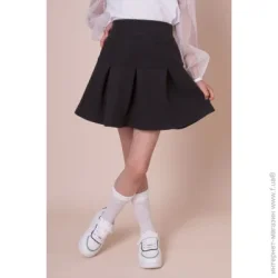 Школьная юбка Mevis Юбка р.128 черный Арт. 5133