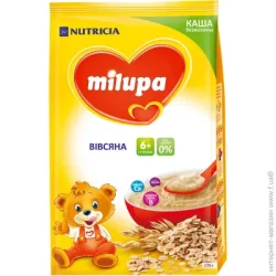 Каша Milupa Безмолочна органічна Вівсяна 170 г з 6 місяців (5900852930089)