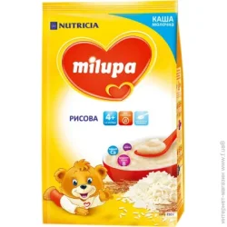 Каша Milupa Молочна органічна Рисова 210 г з 4 місяців (5900852931178)