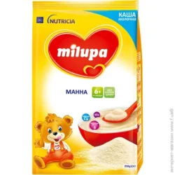 Каша Milupa Молочна органічна Манна 210 г з 6 місяців (5900852930096)