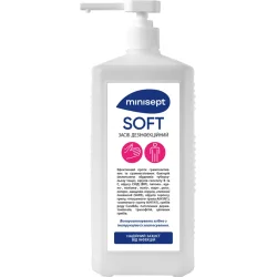 Minisept Антисептик Soft с дозатором 1 л