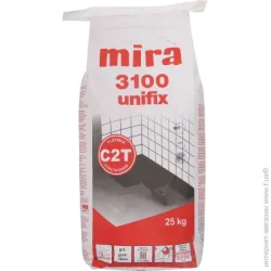 Mira Клей для плитки 3100 Unifix 25кг