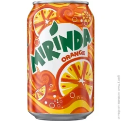 Mirinda Orange сильногазированный ж/б 0.33 л (4823063111812)