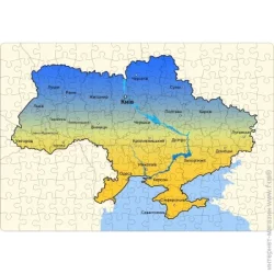 Пазл Пазл Mislt Карта Украины – области (MIS LT) деревянный