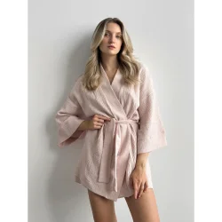 Пижамный комплект Miso Комплект женский р. M/L пудровый (13358)