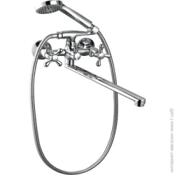 Смеситель для ванны Mixxen Медея с душевым набором (HB2041805C-M7235F)