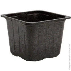 Modiform Горшок квадратный 0,228 л серый