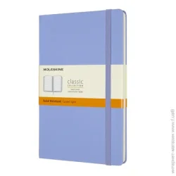 Moleskine Блокнот для записей Classic 13х21 см линия голубая гортензия QP060B42