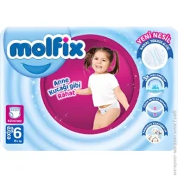 Одноразові Підгузки-трусики Molfix Розмір 6 (15+ кг) 38 шт (50004931)