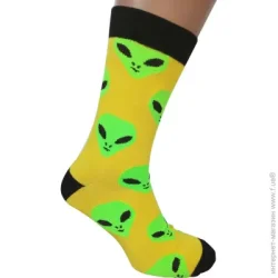 Molly Носки мужские НЛО р.27 желтый