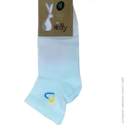 Шкарпетки чоловічі Molly Серце р.27 білий
