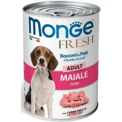 Консерви Monge Вологий корм для собак для всіх порід fresh свинина 400 г