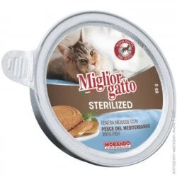 Mousse MG STERILL для котів з рибою НОВИНКА, 0.085кг (8007520014625)