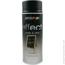 Motip Краска аэрозольная черная мат 400 мл