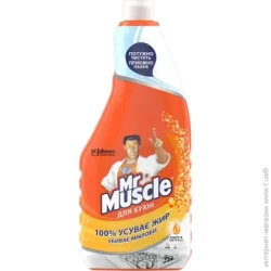 Mr Muscle Средство для чистки кухни Энергия цитруса без распылителя 0,45л