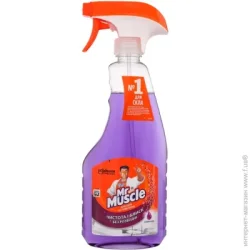 Mr Muscle Моющее средство для поверхностей и зеркал 0,5л