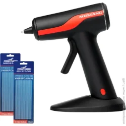 Клеевой пистолет Mustang 2200 mAh 2 в 1 Set4