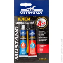Mustang Суперклей эпоксидный А+ В 2 шт. х 20 г