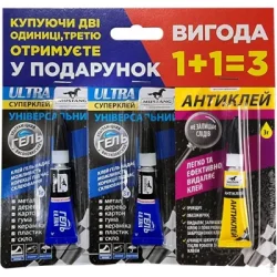 Mustang Суперклей гель +  антиклей 3 г блистер