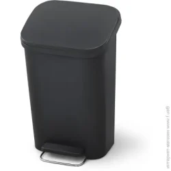 Відро для сміття MVM Відро з педаллю 12 л антрацит BIN-13 12L ANTHRACITE