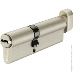 MVM Цилиндр Р6Р 35x45 ключ-вороток 80 мм матовый никель