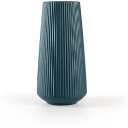 MVM Ваза пластиковая DH-FLOWERS-03 DARK BLUE 30 см