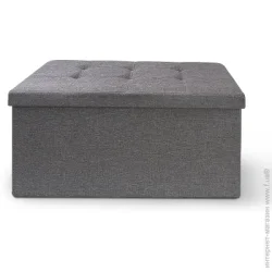 MVM Ящик-пуф TH-04 GRAY 380x760x380 мм