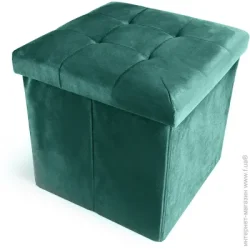 MVM Ящик-пуф TH-05 GREEN 380x380x380 мм