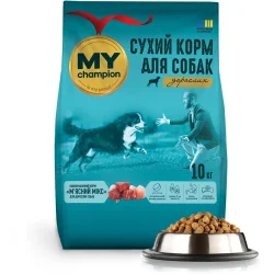 Сухой корм My Champion Корм сухой Мясной микс 10 кг