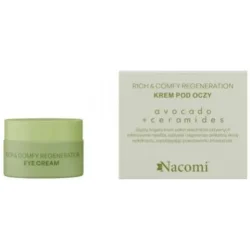 Nacomi Крем для кожи вокруг глаз Avocado +  Ceramides регенерирующий 15 мл