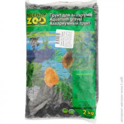Nechay Zoo Грунт для акваріума маленький чорний 2-5 мм 2 кг