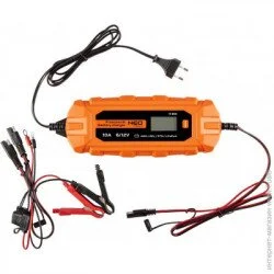 Імпульсне зарядний пристрій NEO TOOLS 11-893 10А/160Вт, 3-200Ач, для авт. акумуляторів. AGM/GEL (11-893)