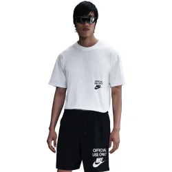 Спортивная футболка Nike Футболка U NSW TEE M90 OC REMIX HJ0774-100 р.2XL белый