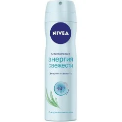 Антиперспирант для женщин Nivea Энергия свежести спрей 150 мл (4005808238194)
