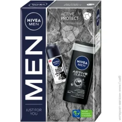 Набор косметики Nivea Косметический набор мужские Активная защита 2023