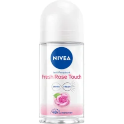 Дезодорант для женщин Nivea Свежее прикосновение Розы шариковый 50 мл (4006000016887)