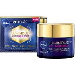 Nivea Luminous 630 нічн крем вирівн тону д/обл шиї та дек 50 мл (4005900886651)