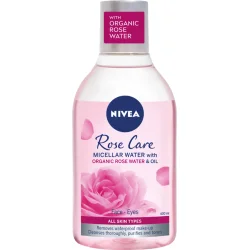 Nivea Мицеллярная вода Make up Expert +  Розовая вода 400 мл